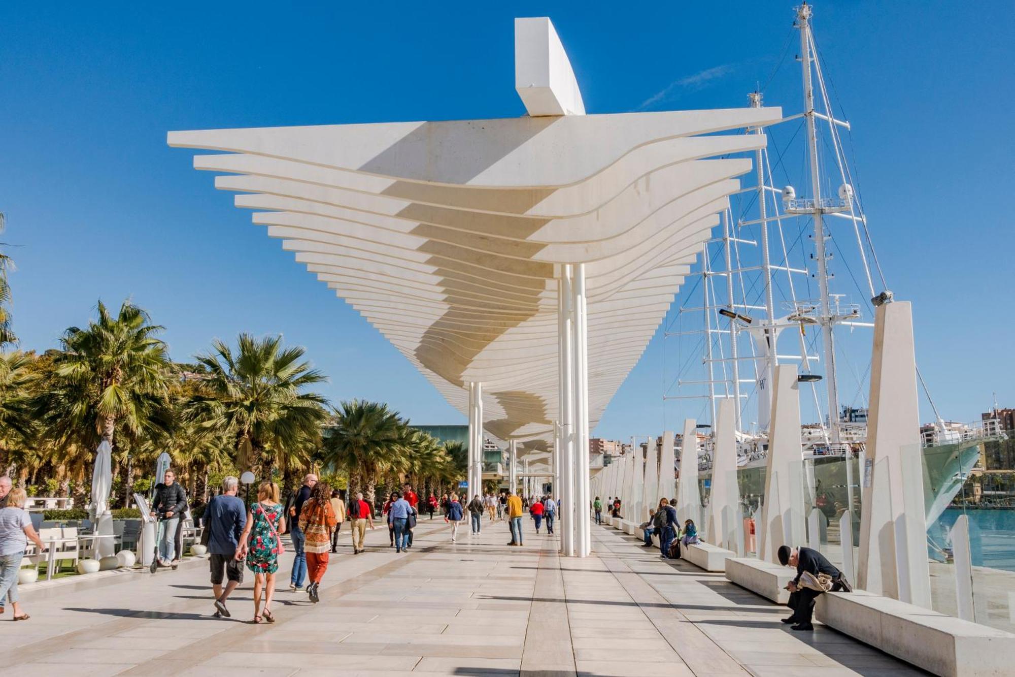 Luxe Appartement In Het Centrum Van Malaga Met Gratis Parkeerplek! Eksteriør bilde